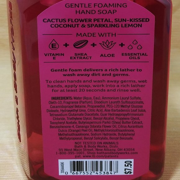 Bath & Body Works Bath & Body Bath Body Works Cactus Blossom Gentle